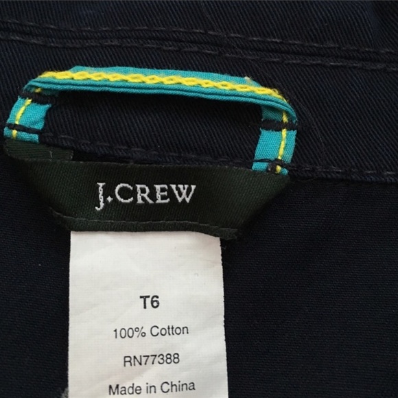 Navy J. Crew Jacket - Picture 7 of 7